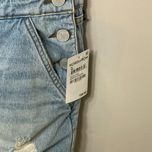 NWT Mirror Mirror Shortall with Destroyed Hem - Picture 6 of 10